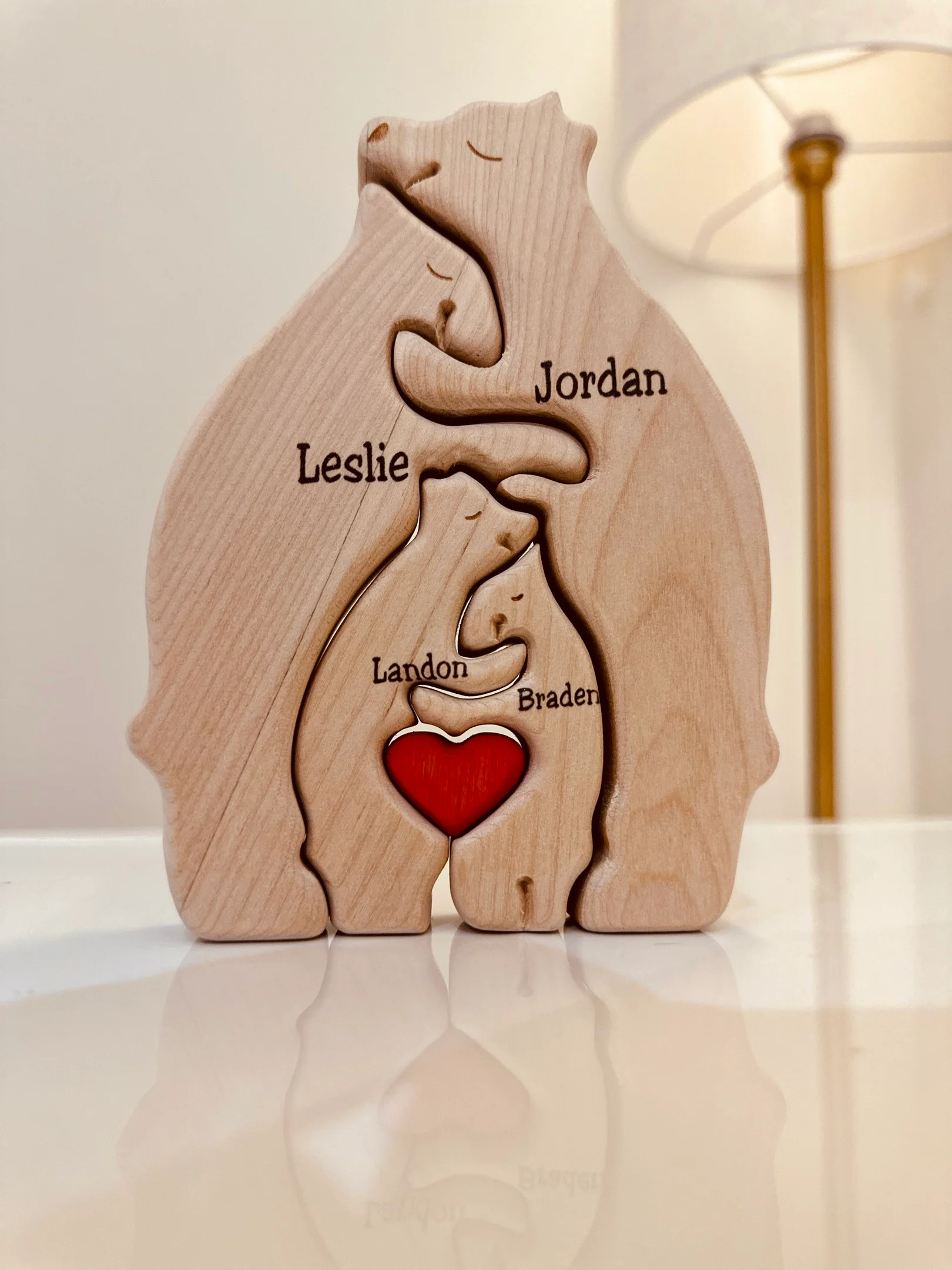 Wooden Bears Family Puzzle™ | The Ultimate Family Appreciation Gift - Image 4